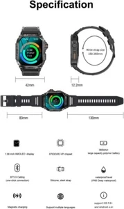 smart K63 watch sport fitness activity tracker - Picture 1 of 4