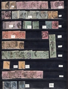 CEYLON 1866 -1940 A LARGE STOCK OF 700 + MOSTLY USED FROM QUEEN VICTORIA - Picture 1 of 8