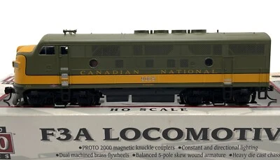 HO LIFE LIKE PROTO 1000 89504 F3A LOCOMOTIVE CANADIAN NATIONAL CN # 9005 - Image 1 of 3