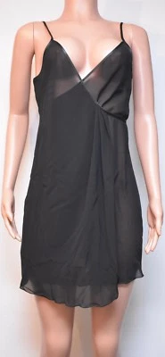 LISE CHARMEL Babydoll Chemise (45241) Black Color, Size Large - Image 1 of 4