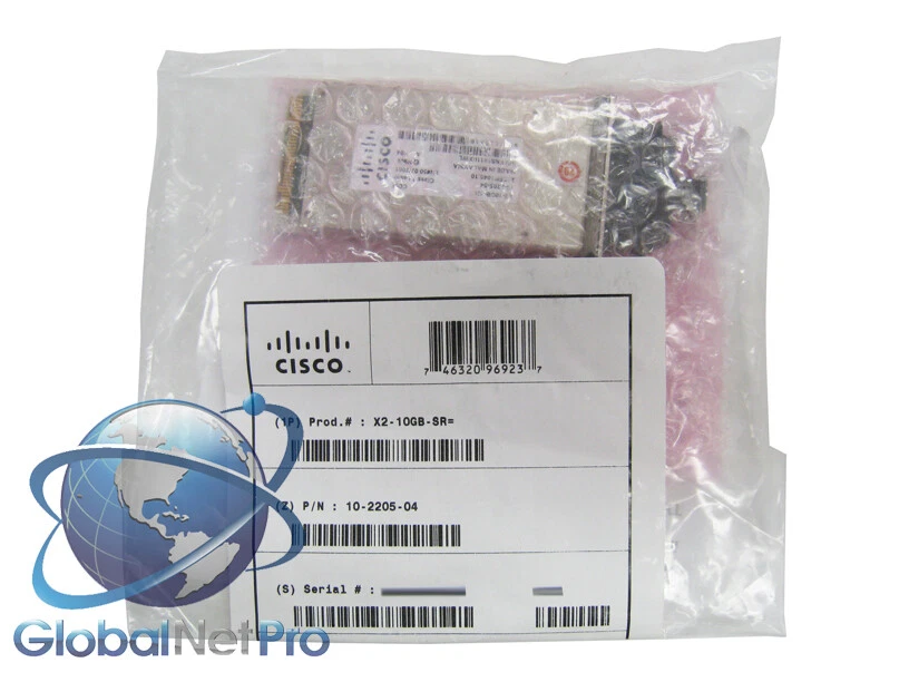 NEW SEALED GENUINE CISCO X2-10GB-SR - 10GBASE-SR X2 - LIFETIME WARRANTY - Image 1 of 1