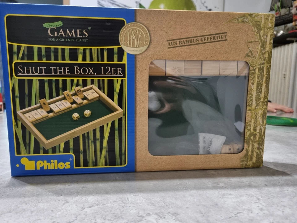 Philos 3271 - Shut The Box 12er Bambus|Ab 6 Jahren