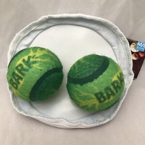 Bark Box Bunches Of Brussels Balls Dog Toy NWT M - L Squeakers Barkbox