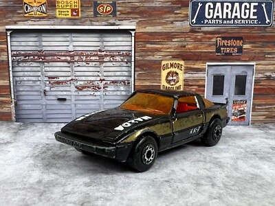 🔥🔥🔥Matchbox Lesney Superfast Mazda RX-7 negro y dorado Macao 1979 C9🔥🔥🔥 Foto 1 de 4