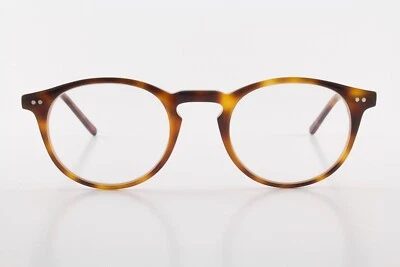 Rare Authentic Oliver Peoples RILEY DM 45mm Dark Mahogany Glasses Japan - Image 1 of 4