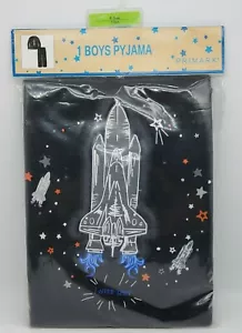 Boys PJ's Outer Space Rocket Pyjamas Pajamas 4-5 Years 50" Tall Primark New - Picture 1 of 4