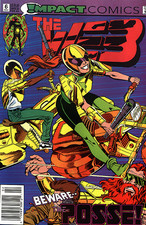 WEB (1991 Series) #6 NEWSSTAND Very Fine Comics Book