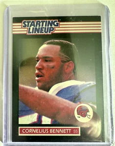 1989 Cornelius Bennett Starting Lineup Card Buffalo Bills SLU - Picture 1 of 2
