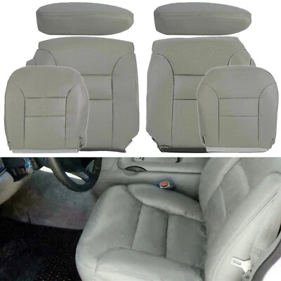 Cubierta de asiento de espuma para Chevy Tahoe 95-99 izquierda/derecha delantera inferior/superior/reposabrazos Foto 1 de 4