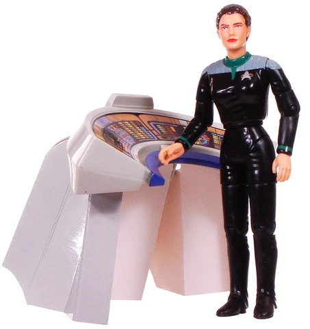 JADZIA DAX Defiant Helm Console STAR TREK Warp Factor SERIES TWO Cover