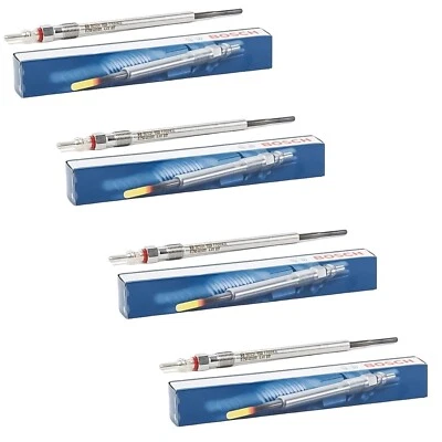 KIT 4 CANDELETTE BOSCH 1.6 2.0 MULTIJET FIAT DOBLO TIPO ALFA LANCIA Y9003AS - Immagine 1 di 4