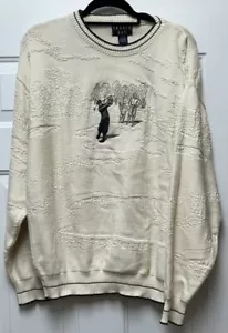 Golf Trader Bay Sweater Mens XL Novelty Pullover - Picture 1 of 8
