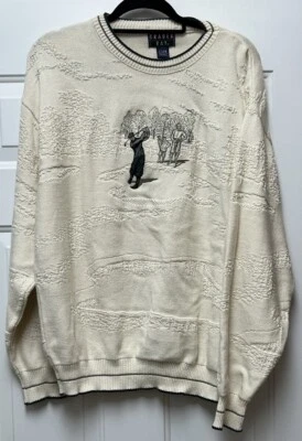 Golf Trader Bay Sweater Mens XL Novelty Pullover - Image 1 of 4