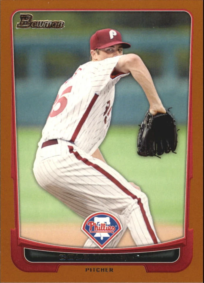 2012 Bowman Baseball "Main Set Orange" Parallel Cards - Image 1 of 1