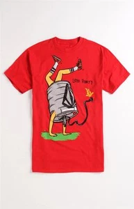 Volcom Stone Keg Stand Let's Party Beer Camiseta Para Hombre Camiseta Roja Nueva Con Etiquetas - Imagen 1 de 1