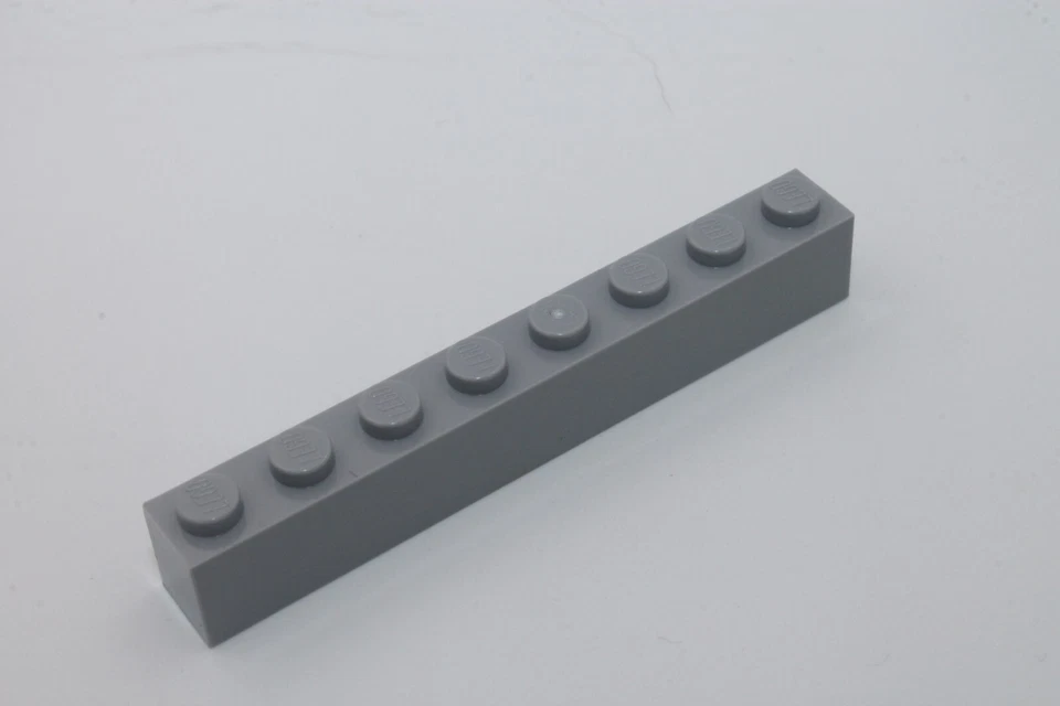 Lego 4x Basic Steine 1x8 brick 3008 hellgrau light bluish gray - Bild 1 von 1