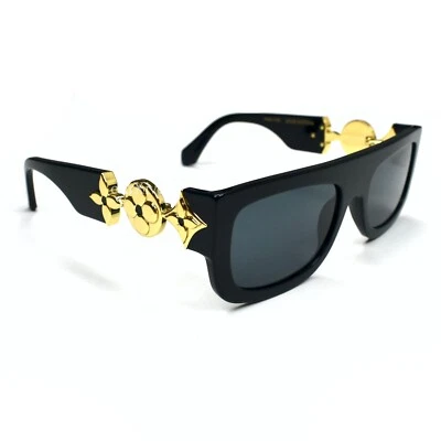 NUEVO CON ETIQUETAS Gafas de sol Louis Vuitton Tyler the Creator Monograma Homenaje Negras AUTÉNTICAS Foto 1 de 4