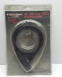 Universal Craft 27 pulgadas cable llave bicicleta bloqueo 27" - Imagen 1 de 12