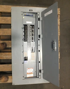 SQUARE D - NQOD - 60 AMP - 208/120 VOLT - 3Ø MAIN BREAKER PANEL #327 - Picture 1 of 8