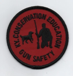 Kentucky Conservation Education  "Gun Safety" Patch, Mint - Picture 1 of 1