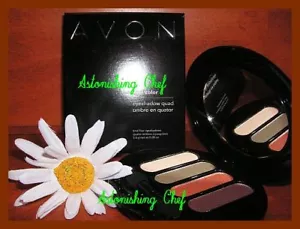 AVON TRUE COLOR EYESHADOW QUAD EARTHTONES NEW LOT OF 2 - Picture 1 of 1