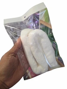 Baumwollspulenstreifen 2 Fuß lang 14 grms in einer Plastiktüte für Haare - Bild 1 von 1