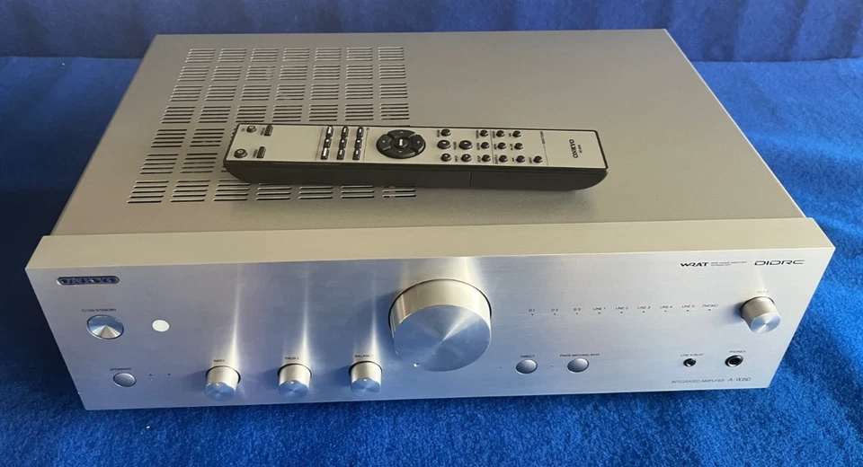 Onkyo A-9050 Amplificatore Stereo 200W 5 ingressi 4 uscite Silver - Immagine 1 di 4