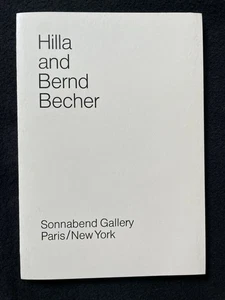 Vintage Kunstgalerie Ausstellung Einladung Bernd und Hilla Becher 1972 Sonnabend - Bild 1 von 9
