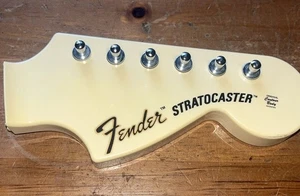 Rock Band 2 Fender Stratocaster Harmonix Replacement Head Stock Top Neck Piece - Picture 1 of 3