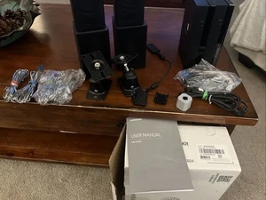 Samsung SWA-8500S Surround Sound Bookshelf Satellite Speakers Pair Black - Picture 1 of 16