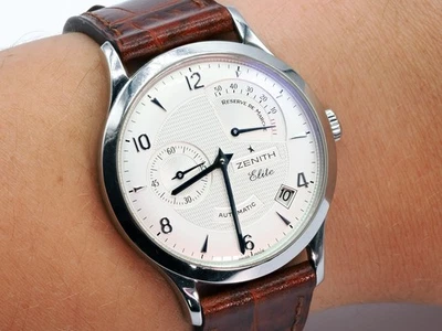 Zenith Class Elite Power Reserve Automatic 37mm 03.1125.685 Silver Dial - Image 1 of 4