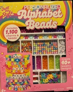 Just My Style ABC Beads and Charms Set by Horizon Group, New Open, Seal Broken - Picture 1 of 10