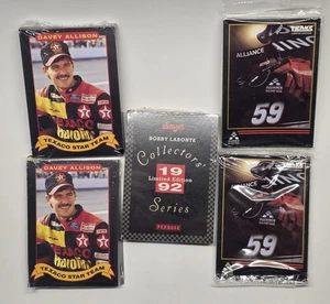 Nascar Card Packs Sealed Davey Allison Bobby Labonte Alliance Racing 1992 - Picture 1 of 7