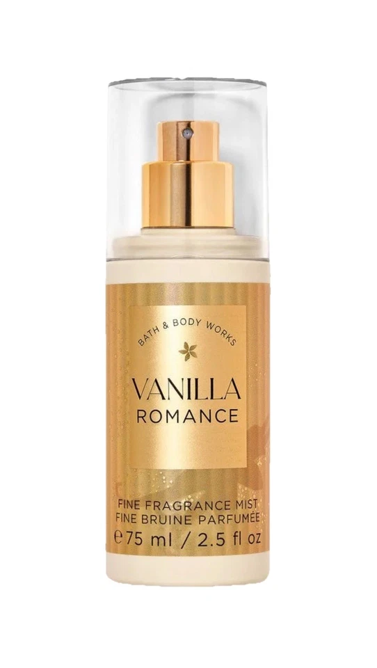 Bath & Body Works Vanilla Romance Fine Fragrance Mist 75ml /2.5oz - image 1 of 1