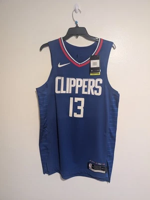 Nike Los Angeles Clippers NBA Authentic Paul George Vaporknit Jersey Size 44 M - Image 1 of 4