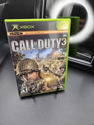 Call of Duty 3 / Microsoft Xbox / CIB / Clean / Tested / Read  - Image 1 of 4