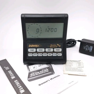 Davis Instruments Weather Wizard III 7425 Display Made In USA - Image 1 of 4
