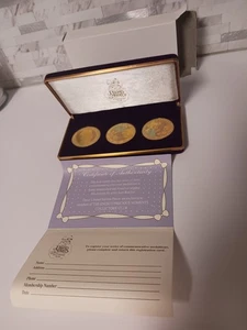 Precious Moments Collectors Club 1993-94 Medallions Coin Set, with box & certs - Picture 1 of 4