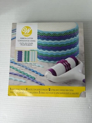 Wilton Fondant Ribbon Cutter Set with Bonus Storage Case Cake Decorating - Image 1 of 4