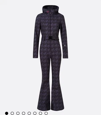 Perfect Moment Black Houndstooth Tignes Ski Suit Small BNWT LAST ONE - Image 1 of 4