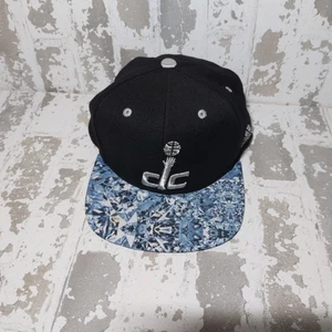 Washington Wizards Diamond Bill Black Cap Silver Embroidered Snapback Hat NBA  - Bild 1 von 7