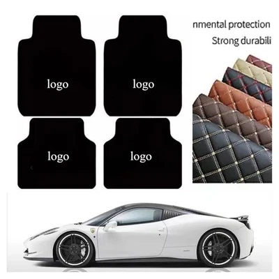 Car Floor Mats For Alfa Romeo All Models Carpets Nylon Universal 50X60cm - Image 1 of 2