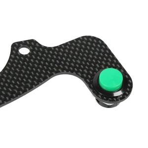 ˜2Pcs Steering Wheel Horn Button Carbon Fiber Enhanced Functionality External - Picture 1 of 22