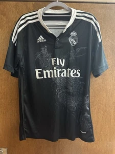 RARE REAL MADRID 2014 2015 THIRD FOOTBAL SHIRT SOCCER JERSEY ADIDAS #7 RONALDO⚽️ - Picture 1 of 11