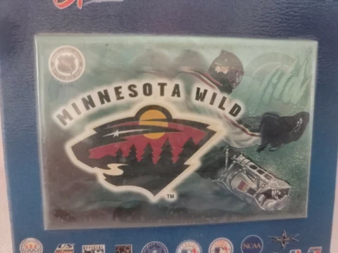 Hockey Minnesota Wild Hockey Magnet Cover
