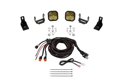 Kit de luces de zanja serie Stage para Ford Maverick SS3 2022+ Sport combo amarillo Foto 1 de 4