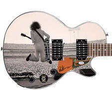 Peter Frampton Signed Gibson Epiphone Les Paul Photo Graphics Guitar ACOA ACOA