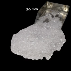 Piedra preciosa de cuarzo hidráulico de cristal triturado gruesa para carpintería, incrustación de anillo, resina - Imagen 1 de 28