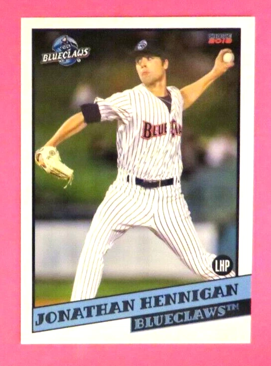 2018 Choice, Lakewood BlueClaws - JONATHAN HENNIGAN - Image 1 of 1
