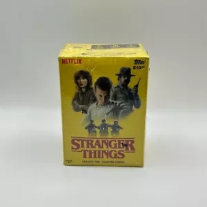 ⭐ 2018 Topps Stranger Things EXCLUSIVE Factory Sealed Blaster Box-Patch RELIC ⭐ - Picture 1 of 2